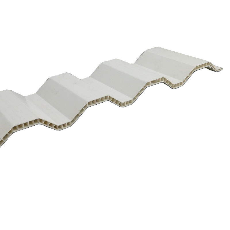 Silver PVC Corrugated Hollow Roofing Extrusion Mould for Smooth Production Process